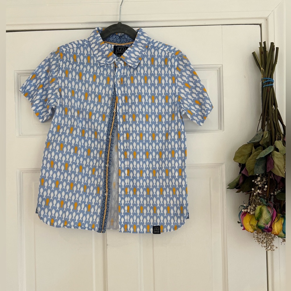Tuktuk Boys Button Down size 7/8